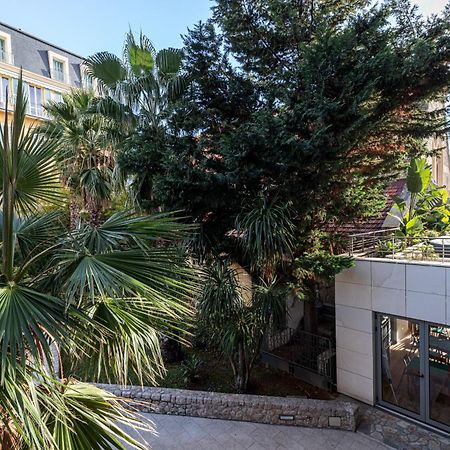 Studio Centre Terrasse Climatisation 50M Plage Menton Buitenkant foto